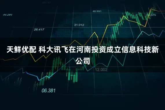 天鲜优配 科大讯飞在河南投资成立信息科技新公司